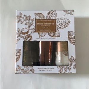 Soap and candle gift set